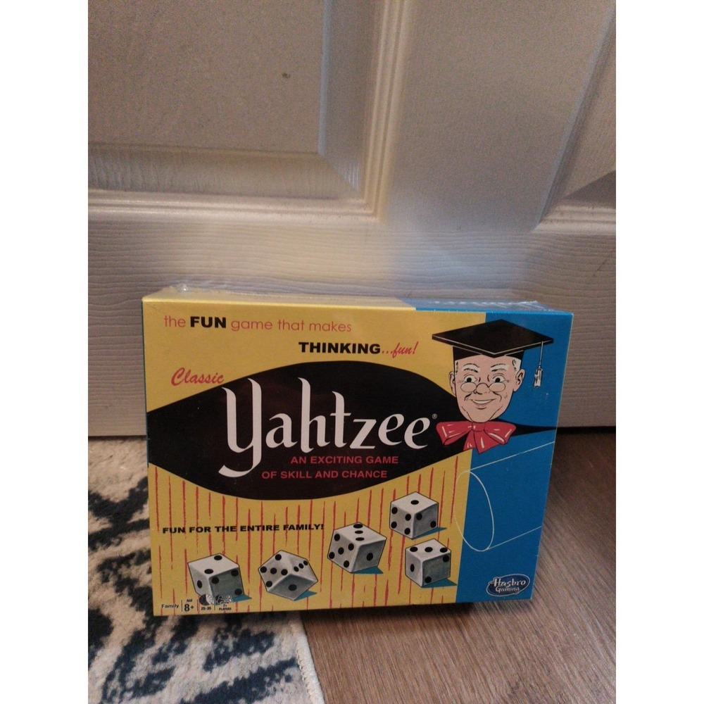 Classic Yahtzee Board Game of Skill and Chance - Brand New